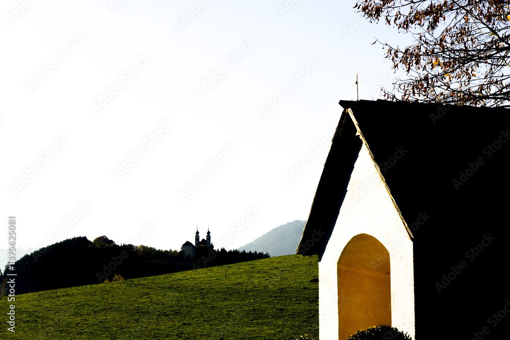 Hall, Frauenberg, Ennstal, Steiermark, Österreich, 2015