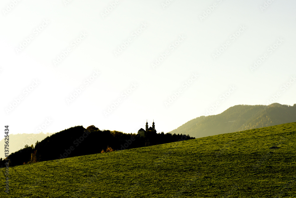 Hall, Frauenberg, Ennstal, Steiermark, Österreich, 2015