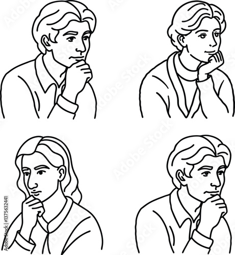 Cartoon illustration of doctors nurses and patients talking and smiling