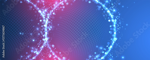 Futuristic glowing technology sphere vector art. The design gives a high-tech cybernetic feel, symbolizing digital networks, AI, or virtual reality.