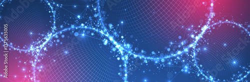 Futuristic glowing technology sphere vector art. The design gives a high-tech cybernetic feel, symbolizing digital networks, AI, or virtual reality.