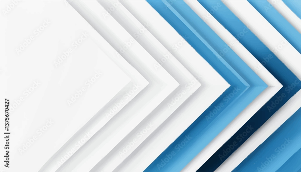 Obraz premium Minimalist Digital Artwork With Chevron Geometric Pattern