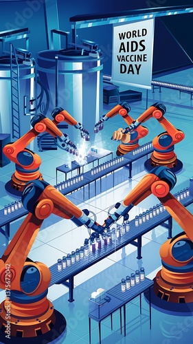 Wallpaper Mural science behind aids vaccine progress, World AIDS Vaccine Day Story. Torontodigital.ca