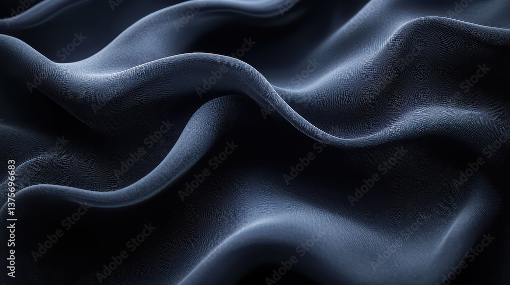 Obraz premium black satin background