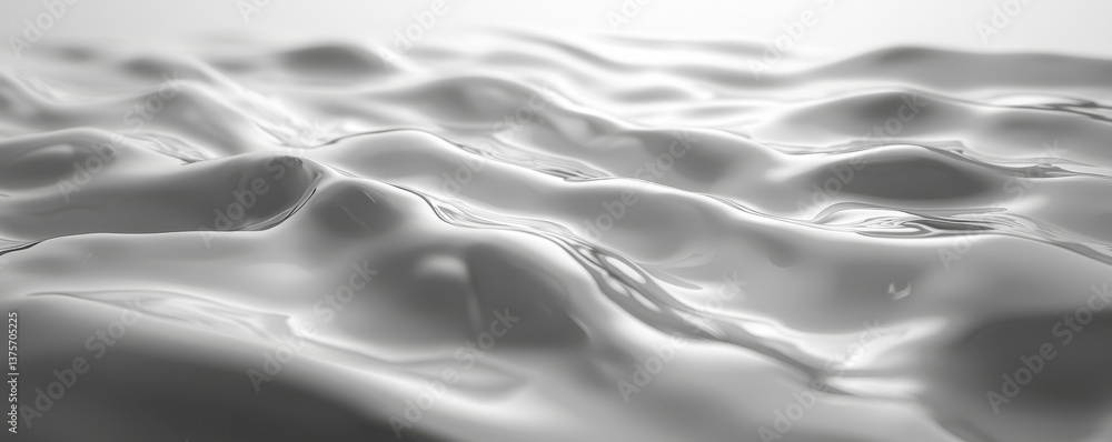 Abstract white waves create a smooth and calming visual effect for design projects. Abstract white waves create a smooth and calming visual effect for design projects.