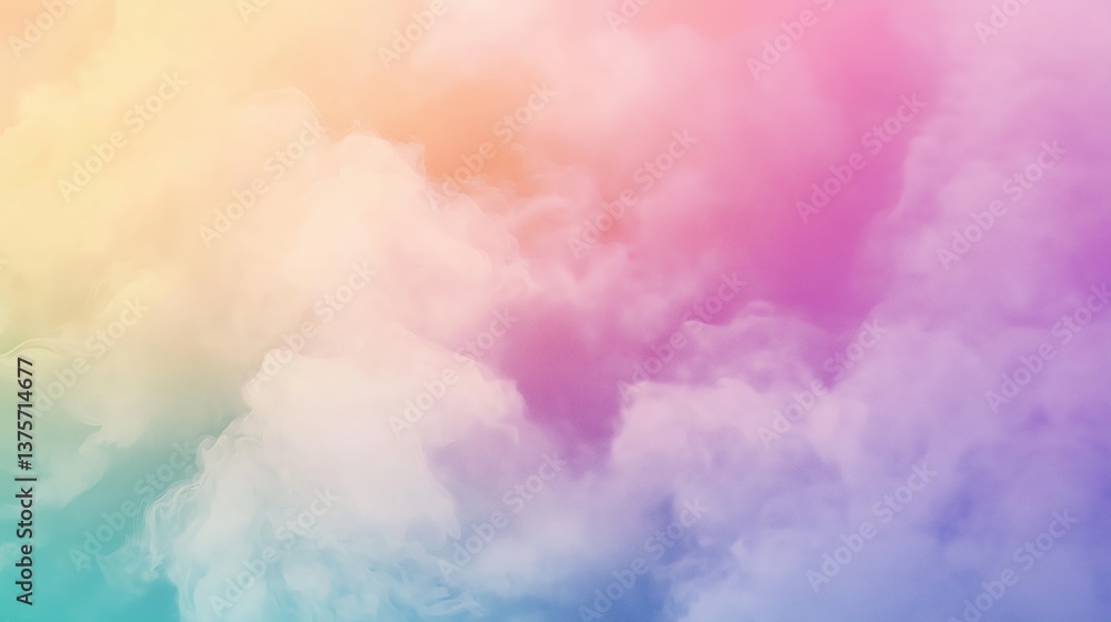 A gradient-based, soft pastel color explosion with a dreamy texture A gradient-based, soft pastel color explosion with a dreamy texture