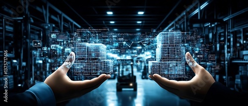 Warehouse Hands Virtual Inventory