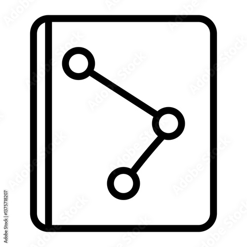 Hockey Playbook Icon Line