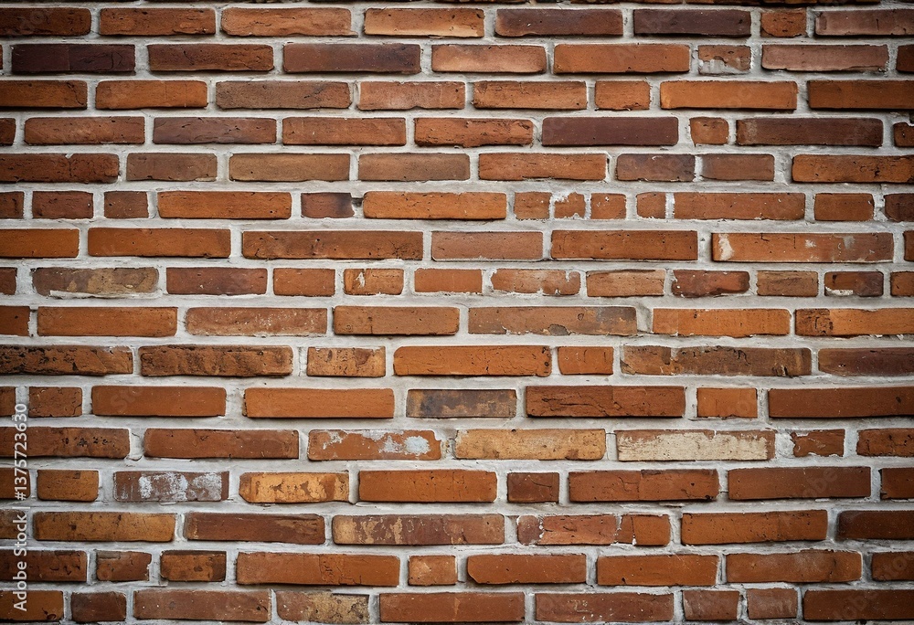 Obraz premium A brick wall with a dark background.
