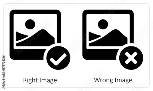 Right Image and Wrong Image