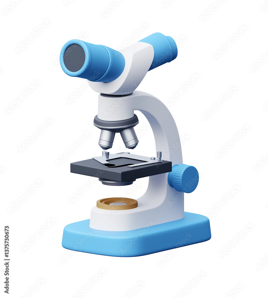 microscope isolated on white background microscope isolated on white background