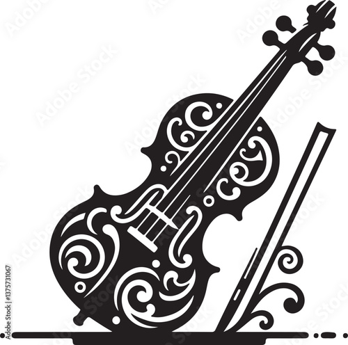 musical instruments vector illustration