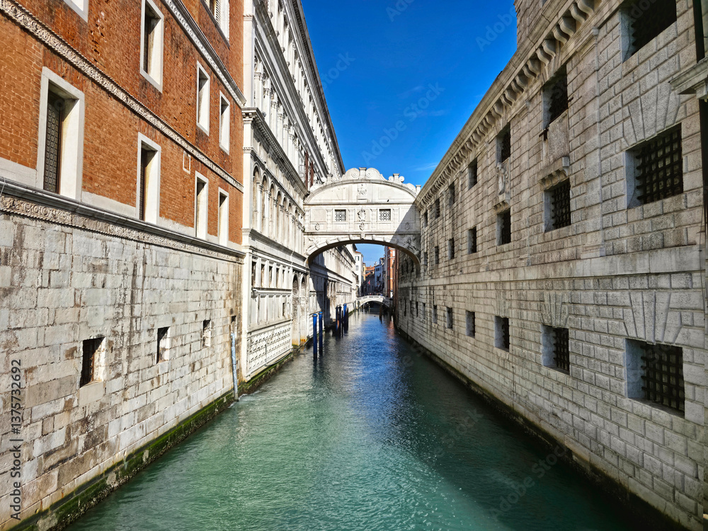 Obraz premium Ponte dei Sospiri Bridge of Sighs in Venice