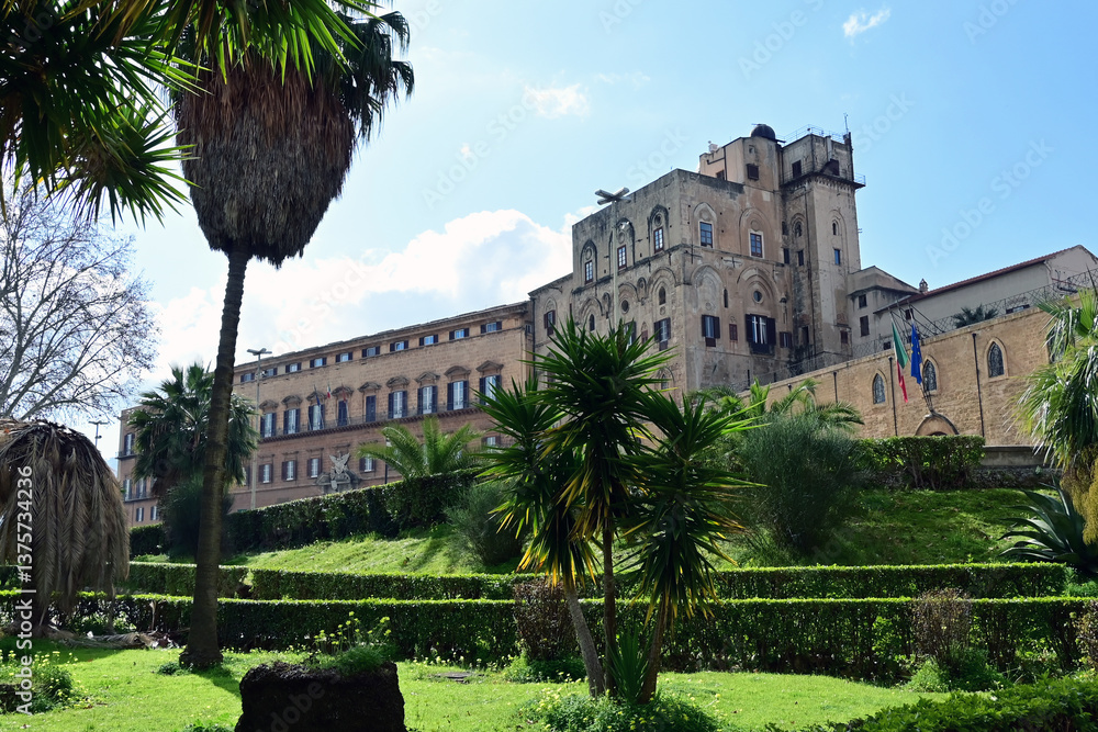 Palermo, il palazzo dei Normanni - Sicilia