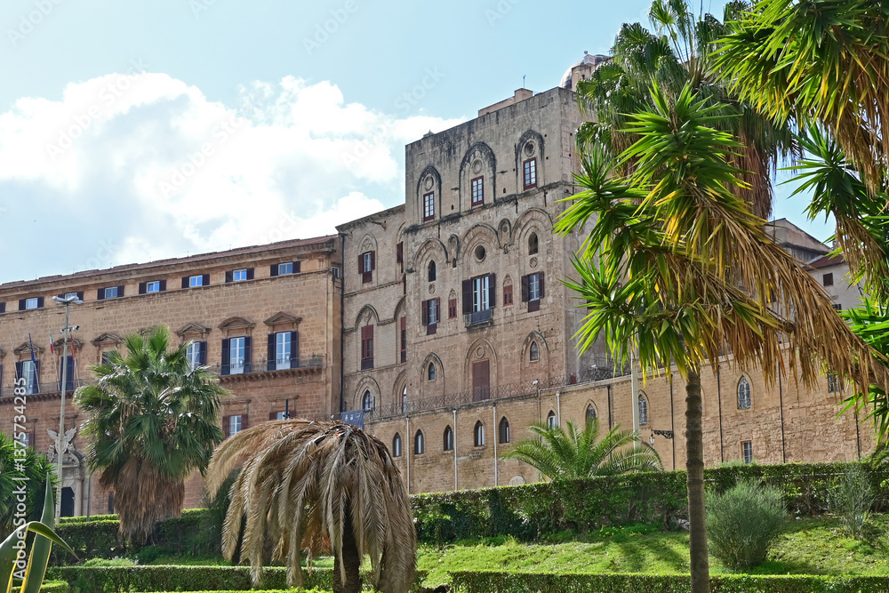 Palermo, il palazzo dei Normanni - Sicilia