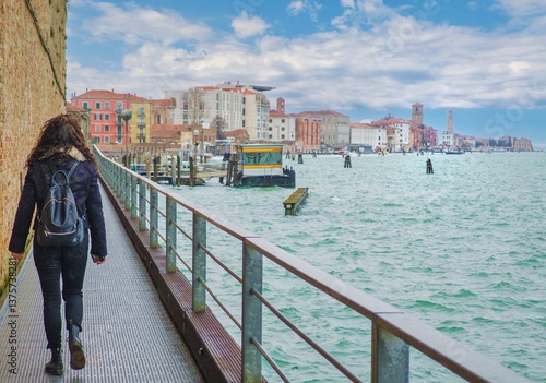 Obraz na płótnie Venice, Italy - The city on the sea, with the most characteristic places and touristic attractions in the world. Here in particular a landmark view. w salonie