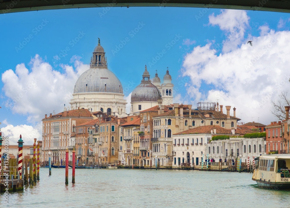 Venice, Italy - The city on the sea, with the most characteristic places and touristic attractions in the world. Here in particular a landmark view.