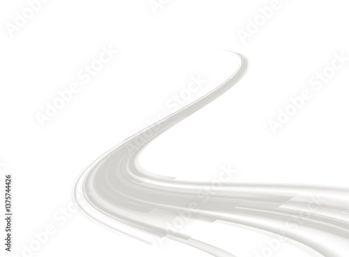 Png futuristic technological style. Png abstract background with speed lines. Neon color rays vector abstract background. The light lines of the road a blue light background creating of movement