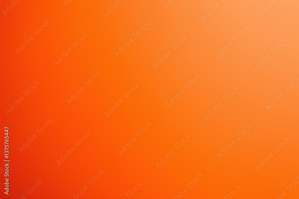 Bright tangerine background with smooth gradient, creating energetic and modern feel. Perfect for design projects or vibrant presentations