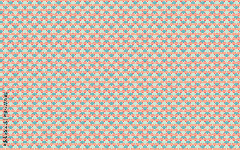 Japanese-inspired wave pattern in a modern color scheme Japanese-inspired wave pattern in a modern color scheme
