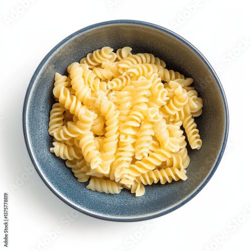 gomiti pasta in a bowl,