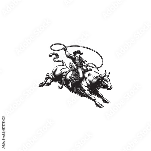 Mastering the Beast: A Bull Rider’s Triumph