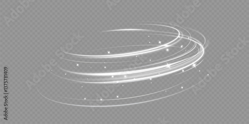 Texture of cold winter wind. Holiday vector snowstorm. Christmas cold snowstorm effect. Light effect for advertising	