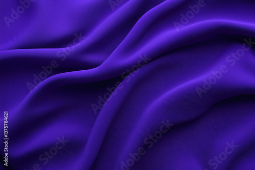 Obraz na płótnie Luxurious deep royal purple fabric with soft, flowing texture, perfect for elegant designs and fashion. This rich color adds regal touch to any project w salonie