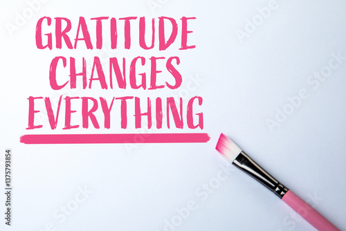 Fényképezés Gratitude Changes Everything