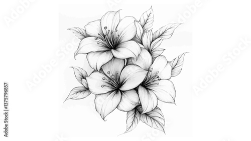 Magic Flowers: Relaxing Coloring Pages for Adults and Teens" w stylu vintage