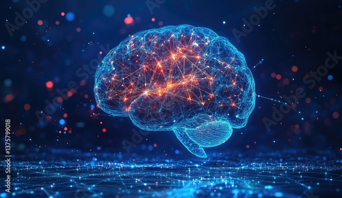 Neural network structure of a brain