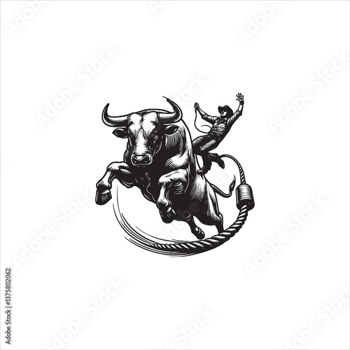 Mastering the Beast: A Bull Rider’s Triumph