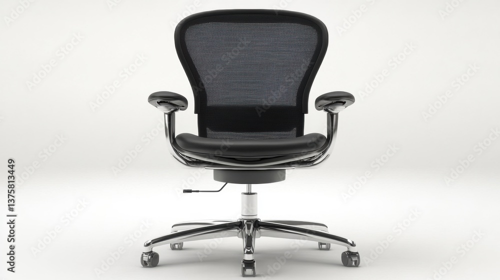 Modern Ergonomic Office Chair with Mesh Back and Swivel Base Modern Ergonomic Office Chair with Mesh Back and Swivel Base