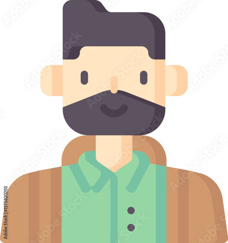 uncle (2) Illustration on a white background