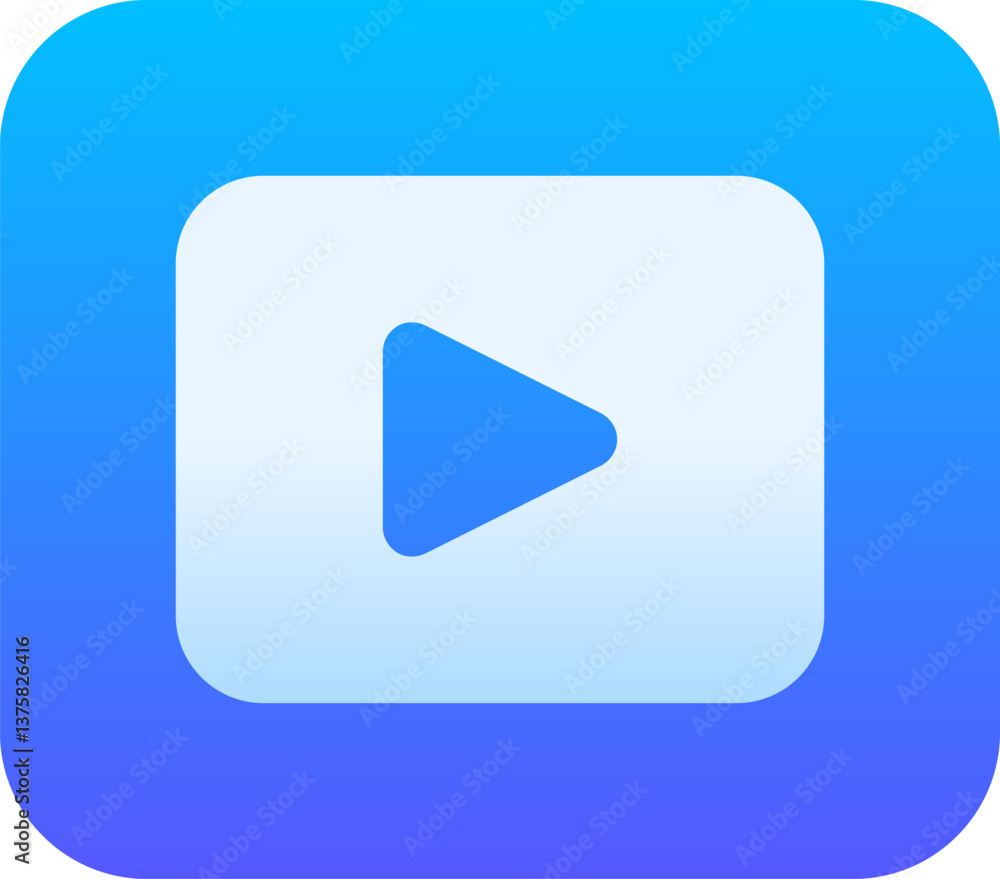 youtube Illustration on a white background youtube Illustration on a white background