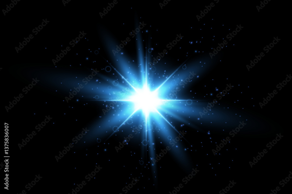 Realistic bright light. Sunlight. Light flash effect. Vector. EPS 10. Realistic bright light. Sunlight. Light flash effect. Vector. EPS 10.