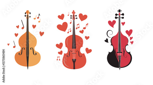 Double Bass Bold Shape with Romantic Elegance