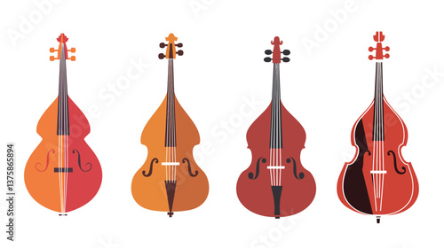 Double Bass Bold Shape with Romantic Elegance