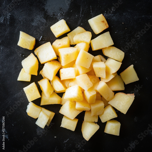 diced potato 