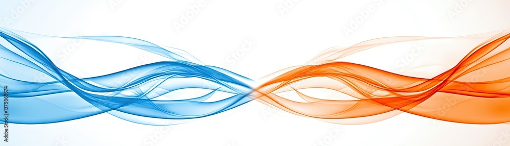 Abstract blue orange wave design, flowing lines, white background, website banner (1) Abstract blue orange wave design, flowing lines, white background, website banner (1)