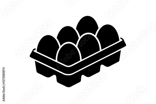 easter eggs in a box