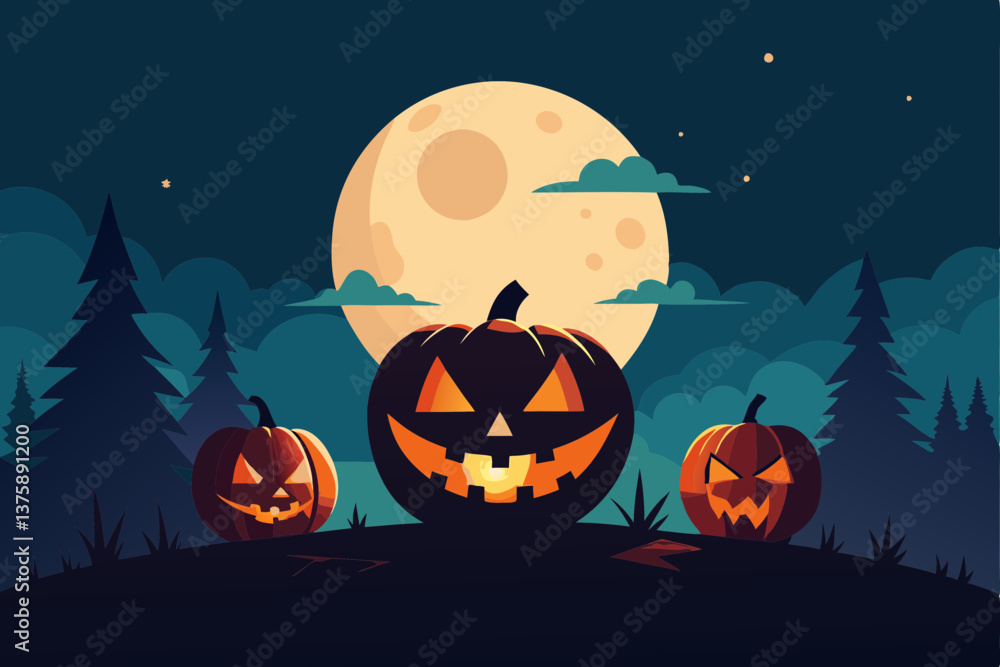 halloween background with pumpkin halloween background with pumpkin
