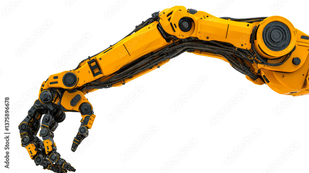 Robot arm, mechanical hand, industrial design, automation technology, cut out transparent Robot arm, mechanical hand, industrial design, automation technology, cut out transparent