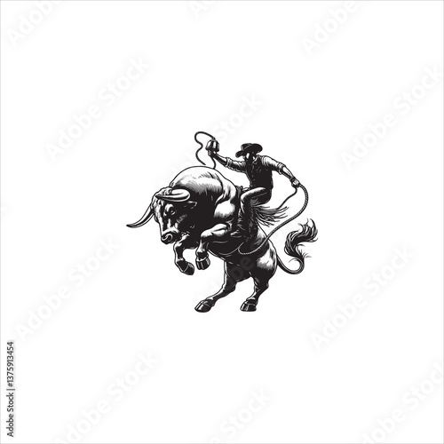 Mastering the Beast: A Bull Rider’s Triumph