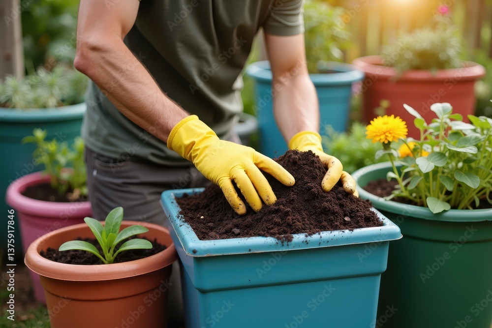 Gardening bliss: nurturing nature with green thumb