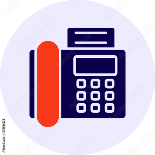Fax Vector Icon