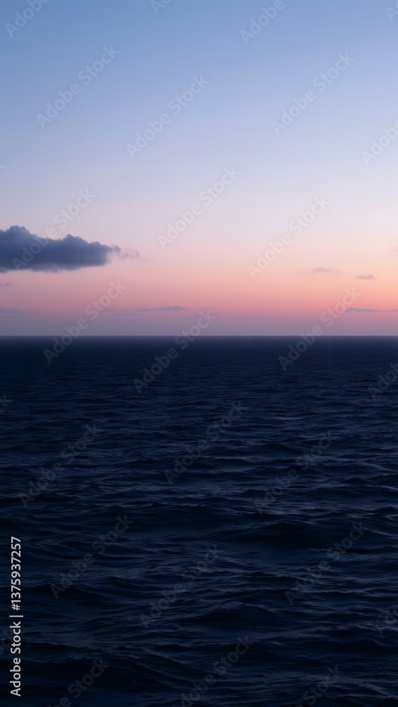 Obraz premium Tranquil Dusk Seascape