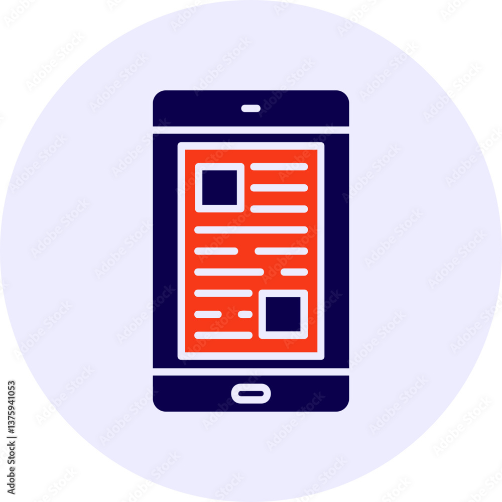 News Vector Icon Design News Vector Icon Design