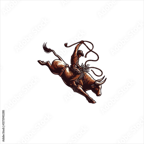 Mastering the Beast: A Bull Rider’s Triumph