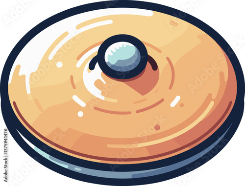 1つのシンバルのアイコン